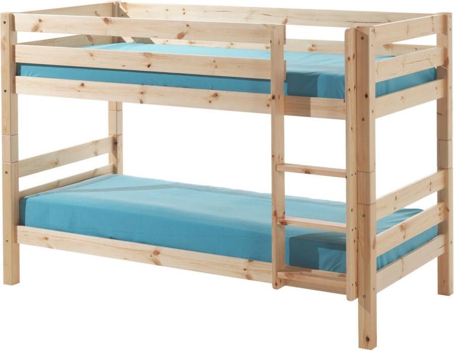 Vipack Stapelbed Pino incl. lattenbodem ladder en valbeveiliging