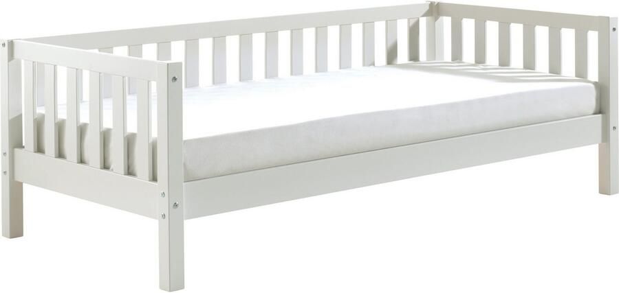 Vipack 1-persoonsledikant Sprossenomranding massief dennenhout stevig gebouwd en tijdloos design