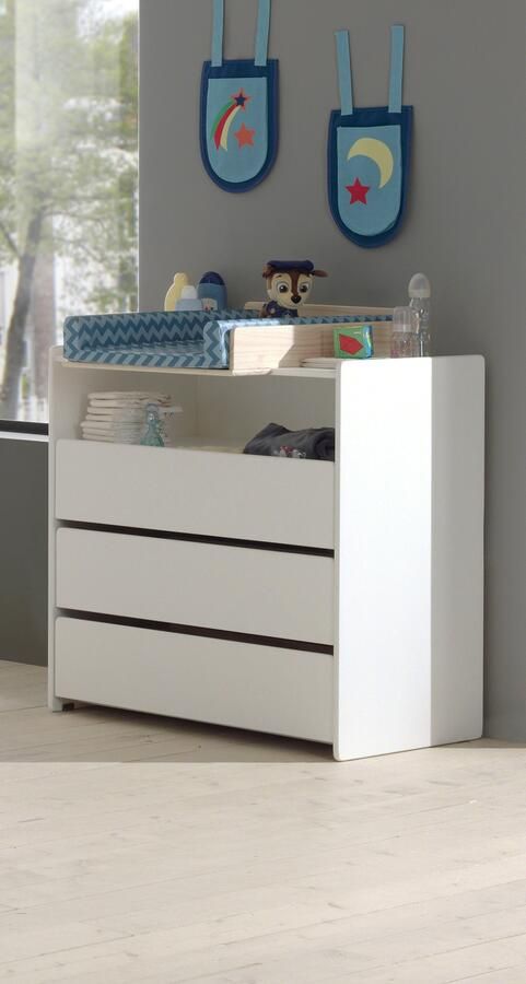 Vipack Commode Kiddy Bladvergroter zonder aankleedkussen veel opbergruimte
