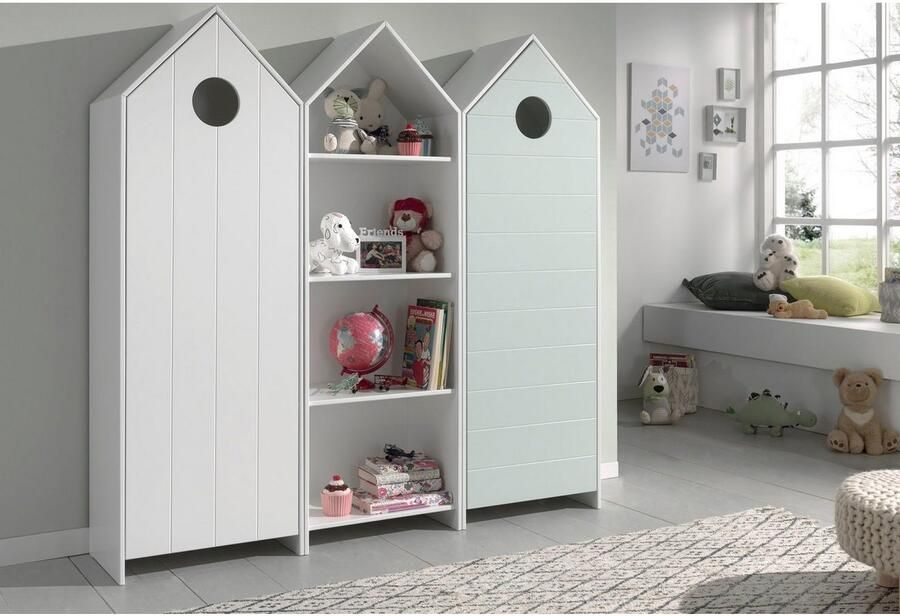 Vipack Draaideurkast Casami met soft-close veel opbergruimte TOP modern als kleding- waskast te gebruiken universeel inzetbaar - Foto 11