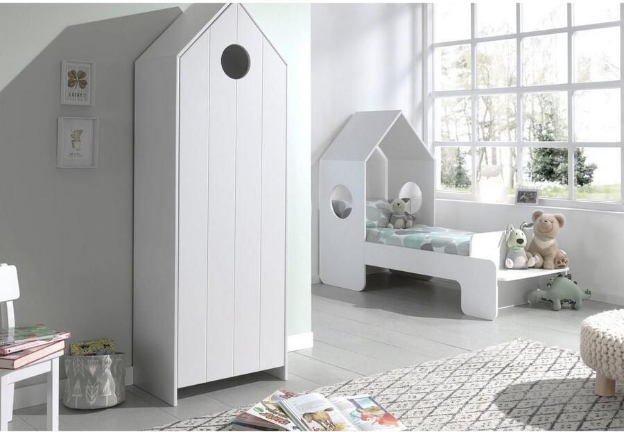 Vipack Draaideurkast Casami met soft-close veel opbergruimte TOP modern als kleding- waskast te gebruiken universeel inzetbaar - Foto 10