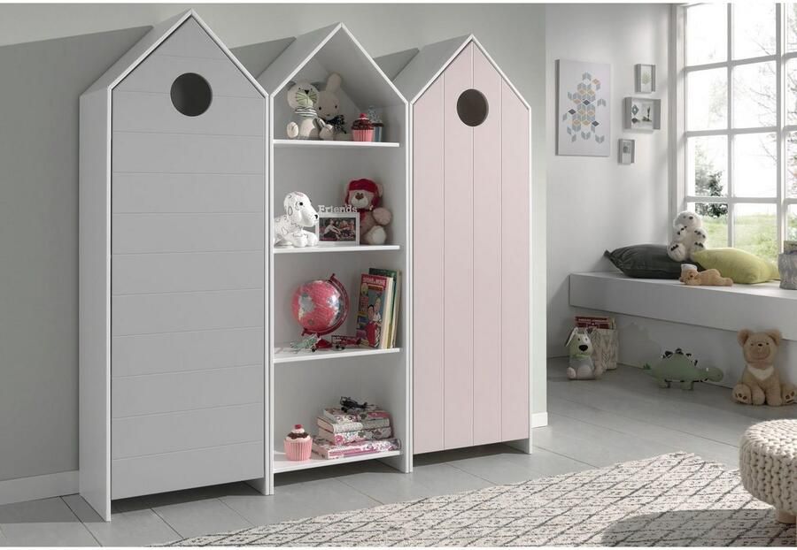 Vipack Draaideurkast Casami met soft-close veel opbergruimte TOP modern als kleding- waskast te gebruiken universeel inzetbaar - Foto 10