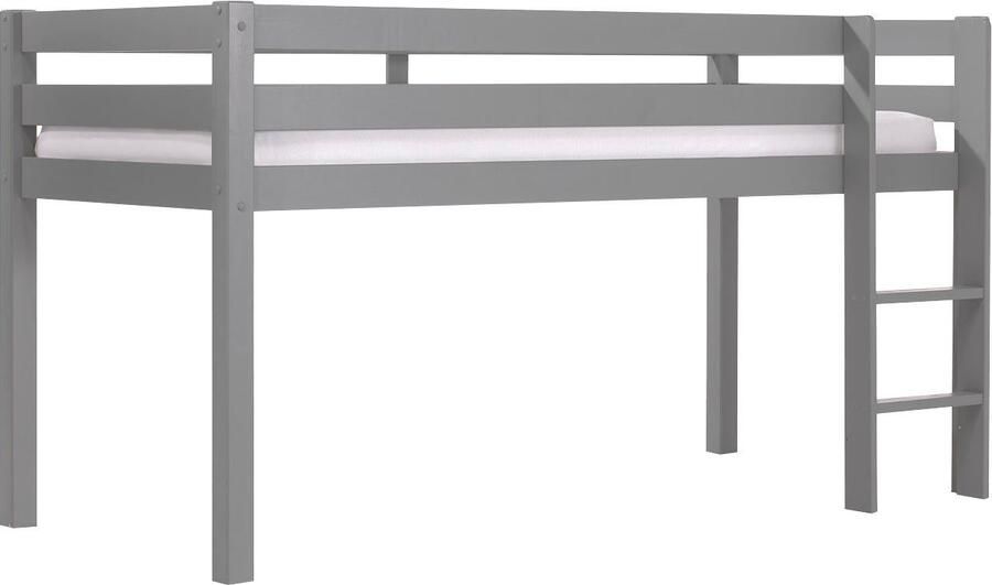 Vipack Halfhoogslaper Charlotte 90x200 Grijs - Foto 2