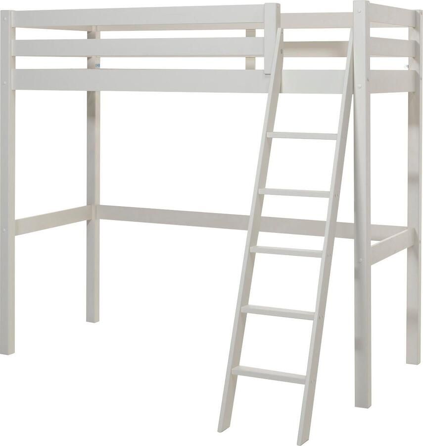 Vipack Hoogslaper Pino incl. lattenbodem valbeveiliging en schuine ladder - Foto 2