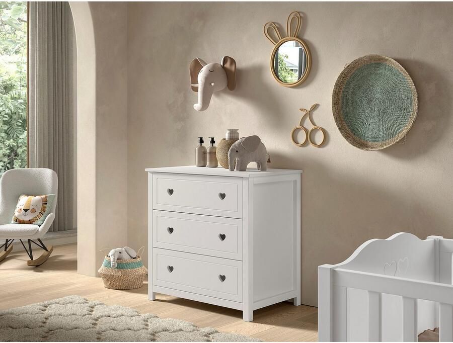 Vipack Kast Amori 3 ruime lades met soft-close