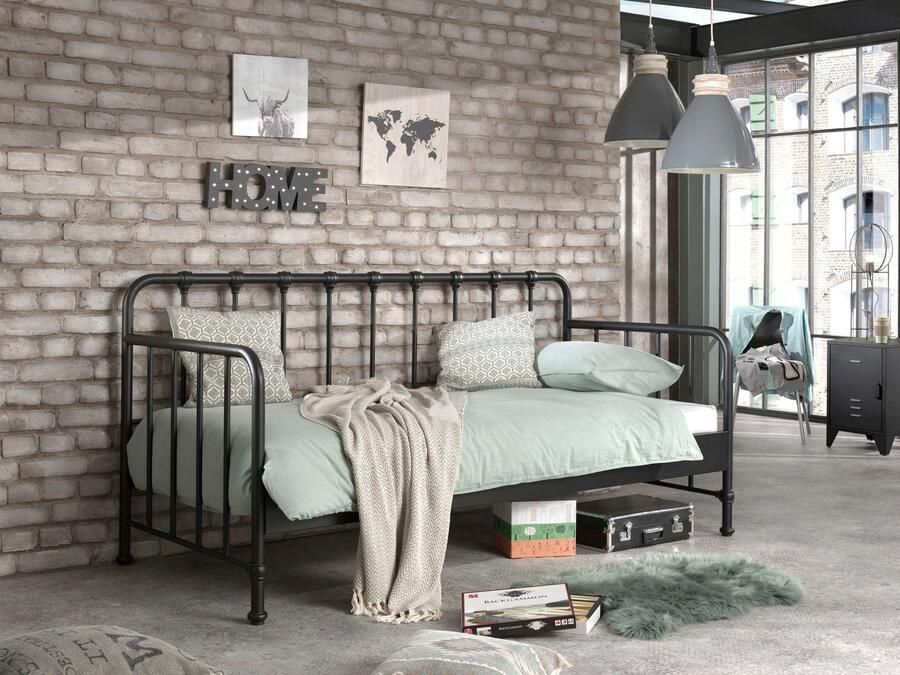 Vipack Kinderbed Bronxx dagbed zeer stabiel strakke look in tijdloos ontwerp - Foto 2