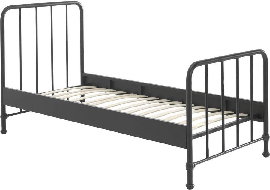 Vipack Kinderbed Bronxx eenpersoonsbed 90 200 zeer stabiel romantische uitstraling