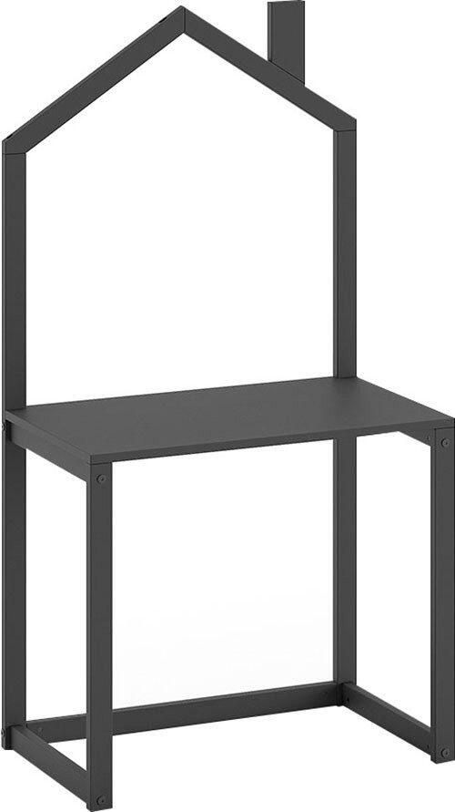 Vipack Kinderbureau Dallas uitvoering massief dennenhout stevig gebouwd met huislook groot werkoppervlak ideaal voor kleine ruimtes 2 kleuren