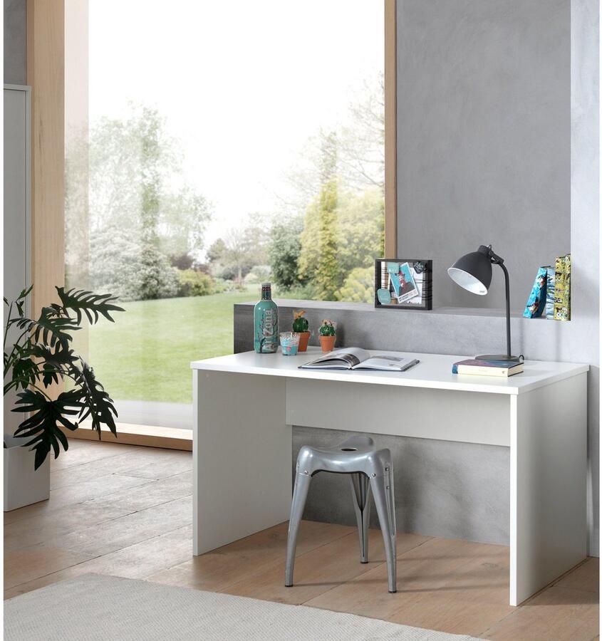 Vipack Kinderbureau London met onderhoudsvriendelijke melamine oppervlakte stevig gebouwd - Foto 2