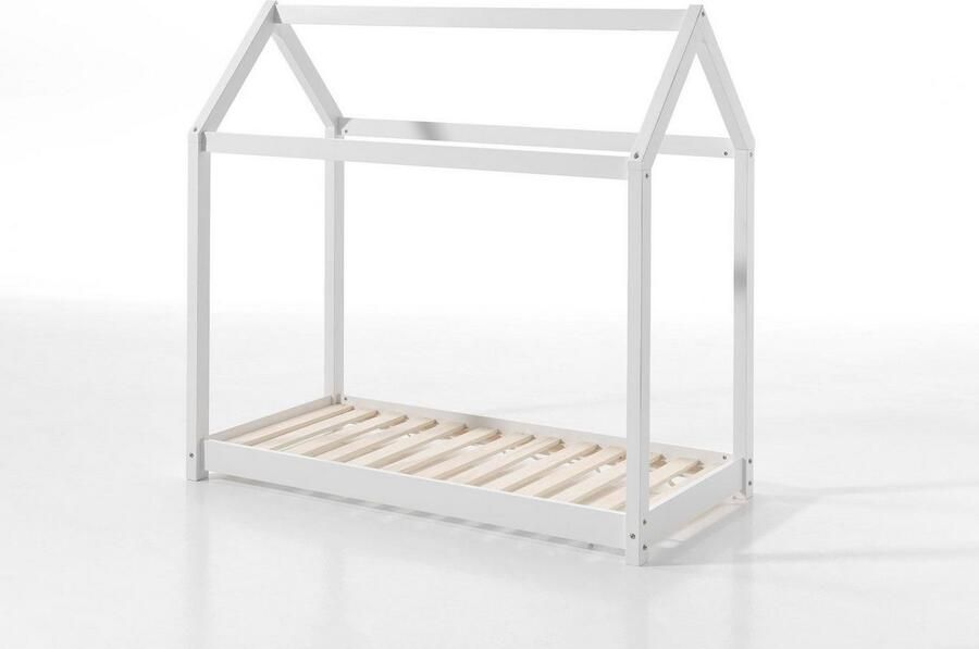 Vipack Kinderledikant Cabane massief dennenhout gemaakt in Europa inclusief lattenbodem - Foto 4