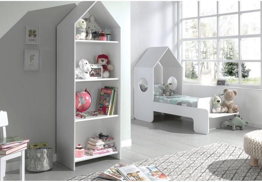 Vipack Kinderrek Casami rek kast met 3 planken en veel opbergruimte - Foto 7