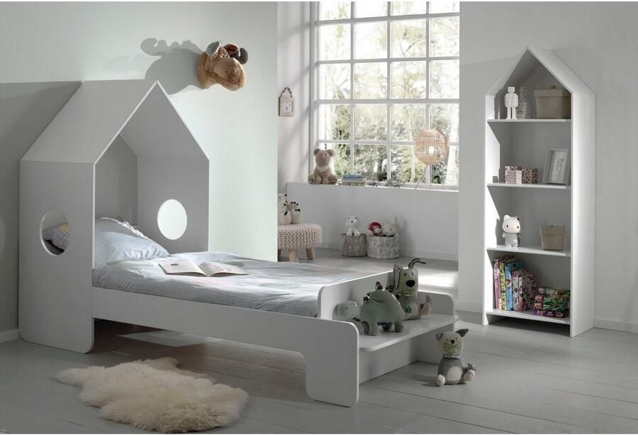 Vipack Kinderrek Casami rek kast met 3 planken en veel opbergruimte - Foto 8