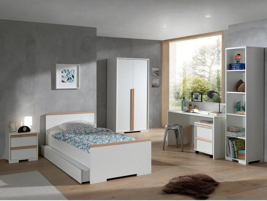 Vipack Kledingkast Londen met melamine-oppervlak en soft-closetechniek