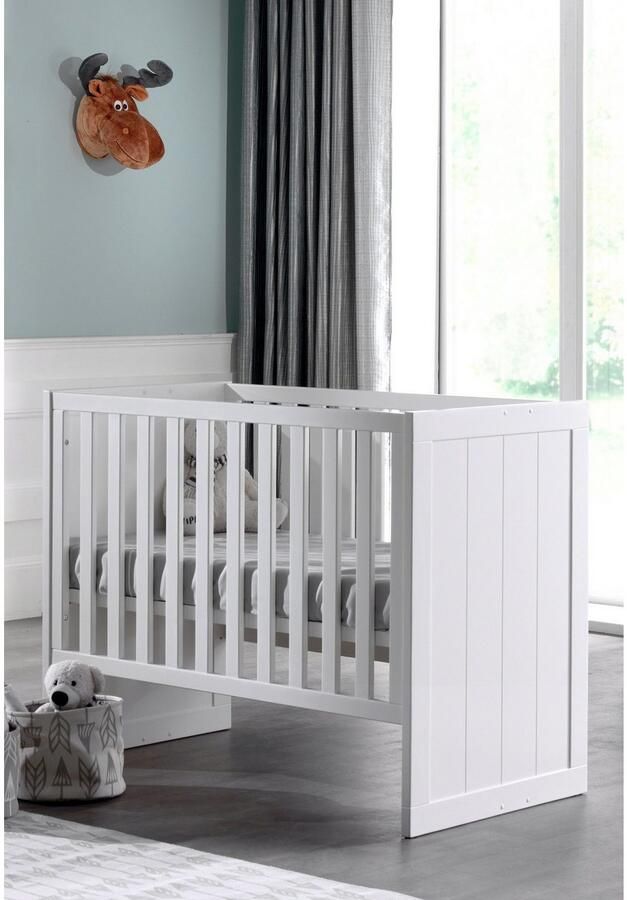 Vipack Ledikantje met ligoppervlak 60 x 120 cm wit gelakt