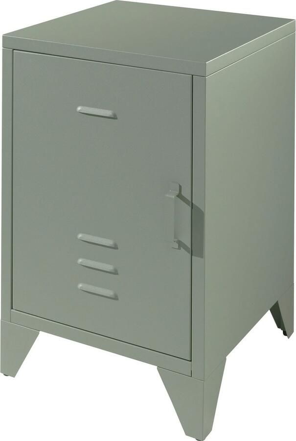 Vipack Nachtkastje Bronxx met 1 deur met magnetische sluiting daarachter 2 ruime vakken - Foto 4