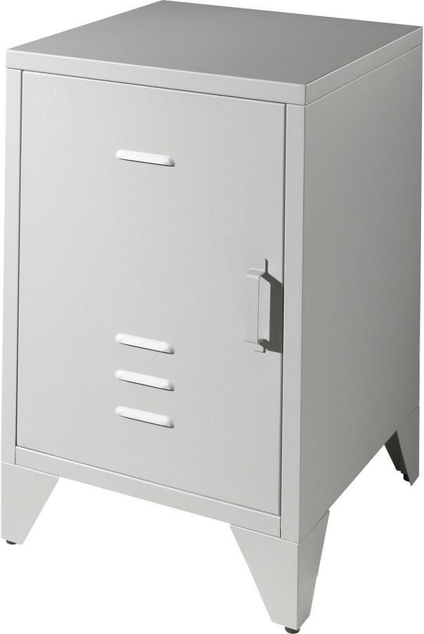 Vipack Nachtkastje Bronxx met 1 deur met magnetische sluiting daarachter 2 ruime vakken - Foto 5