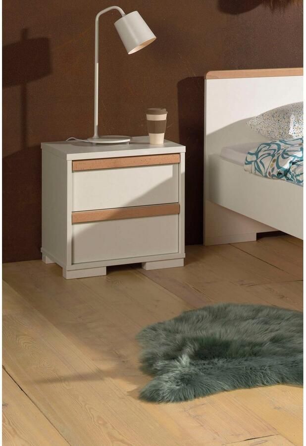 Vipack nachtkastje London wit 48 8x48 1x40 cm Leen Bakker - Foto 4