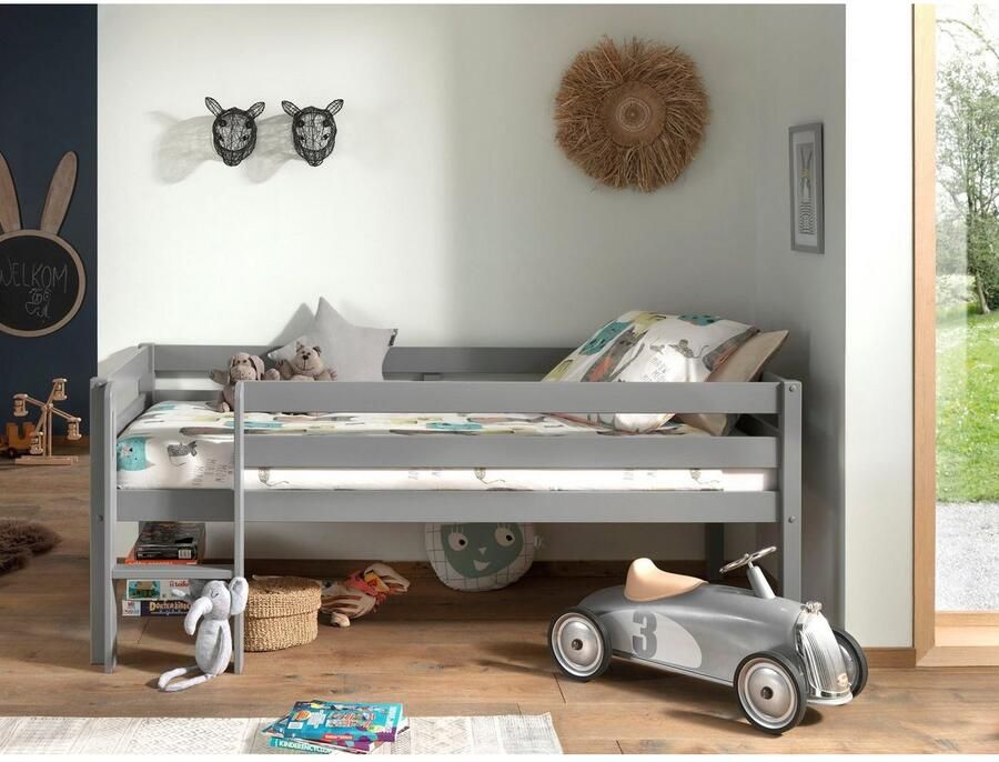 Vipack Speelbed Pino massief dennenhout slaapoppervlak 90 200 gemaakt in Europa