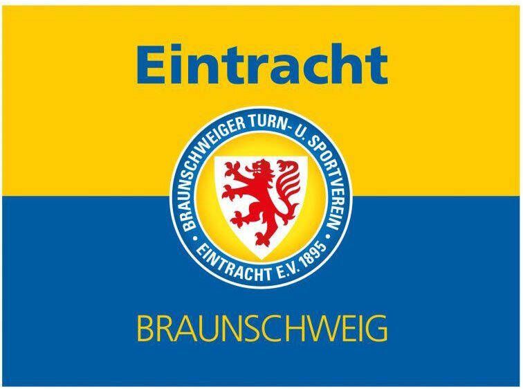 Wall-Art Wandfolie Eintracht Brunswijk banner (1 stuk)