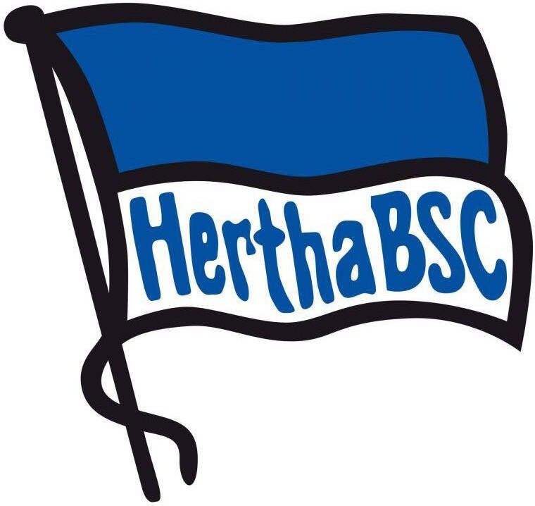 Wall-Art Wandfolie Hertha BSC logo vlag (1 stuk)