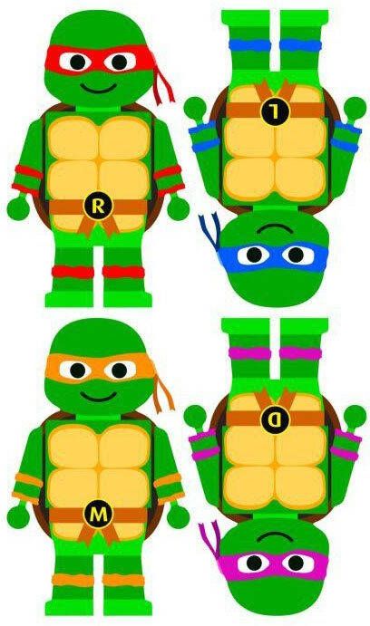 Wall-Art Wandfolie Teenage Mutant Ninja Turtles (1 stuk)