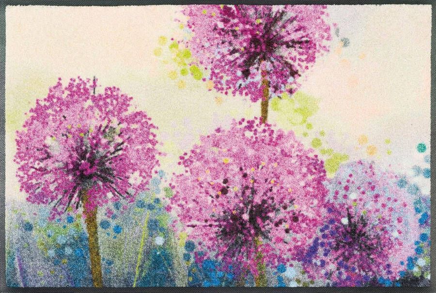 Kleen-Tex Deurmat Wash+Dry Alium 50 x 75cm