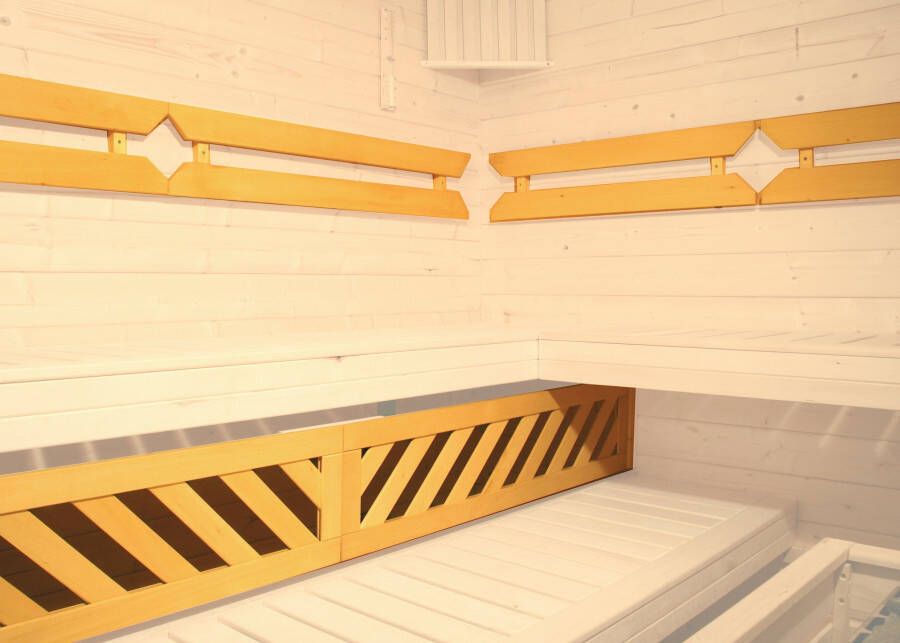 Weka Sauna-rugleuning Komfortpaket 3-delig (set)