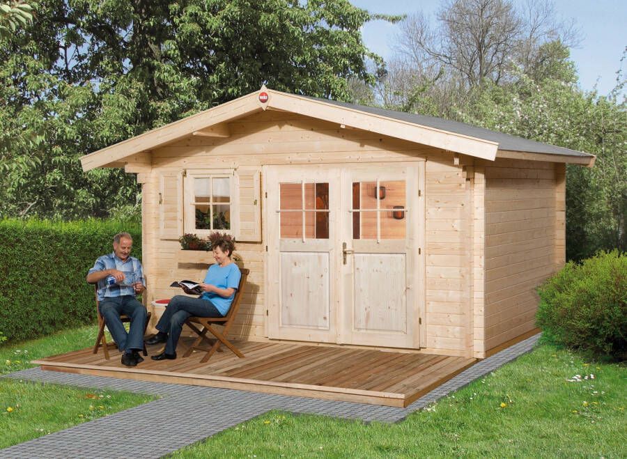 WEKA Tuinhuis 136 Gr1 300x380cm