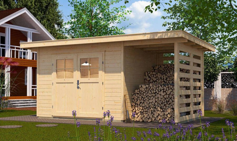 WEKA Tuinhuis 179 Type A Gr1 240x385cm