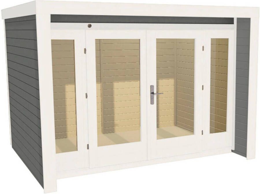 WEKA Tuinhuis 263 Gr3 Grijs 295x295cm