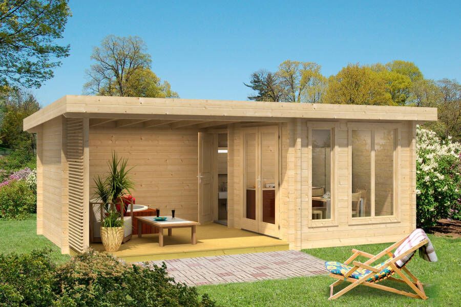 WEKA Weekendhuis 441 Gr1 390x610cm