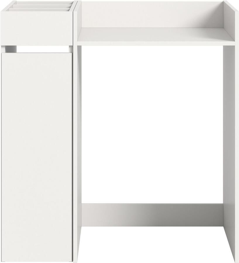 Welltime Badmeubelset FALAS TOPSELLER! 2-delig bijkeuken set breedte 95 cm Combinatie set badcombinatie badkamer organizer rollenkast ombouwkast (set 2 stuks)