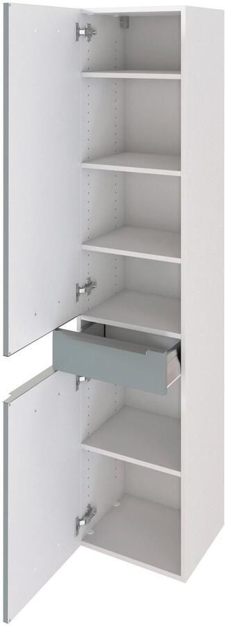 Welltime Smalle kast Matera Breedte 40 cm hoogwaardige matte mdf-fronten en soft-closefunctie