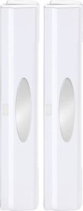 Wenko Foliedispenser Perfect Cutter voor folierollen tot 33 cm breedte voor aluminium- en huishoudfolie (set 2 stuks)