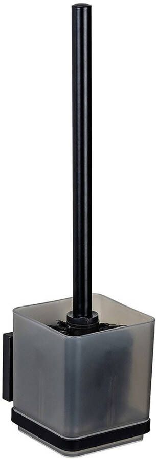Wenko Toiletset Vacuum-Loc model Quadro WC-borstelhouder met toiletborstel voor wandbevestiging zonder boren