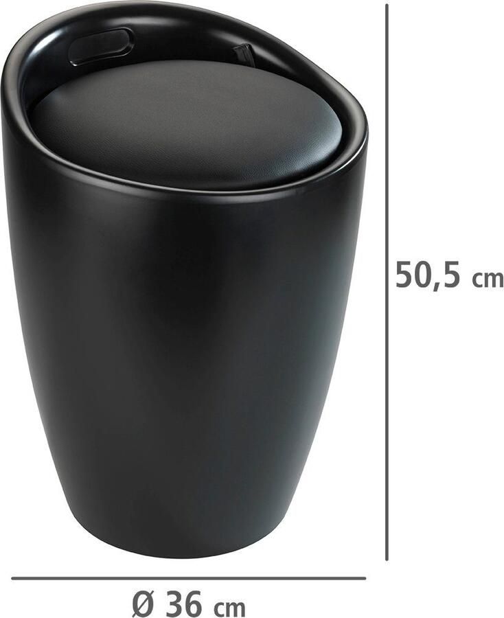 Wenko Badkruk Candy met een afneembare waszak (1 stuk)