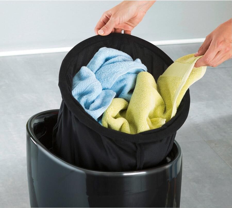 Wenko Badkruk Candy uitneembare waszak 20l