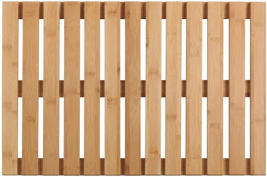 Wenko Badkamerrooster Bamboe 40 X 60 Cm Bamboe Bruin