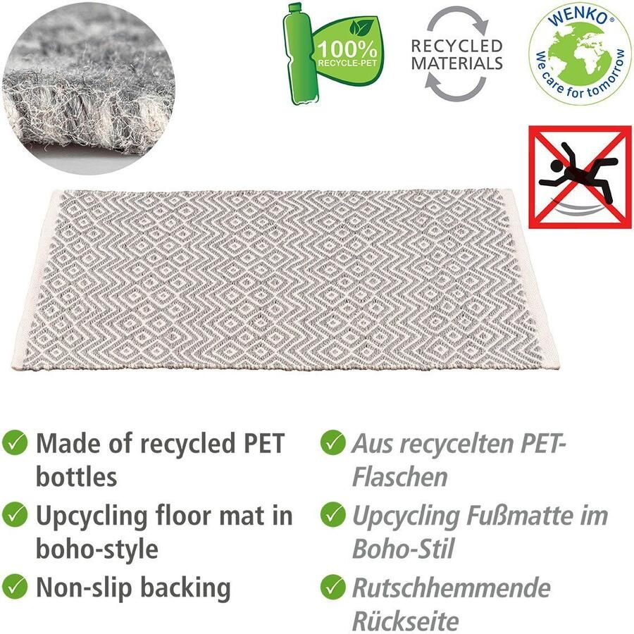 Wenko Badmat Abai gerecycled PET 50 x 80 cm Abai