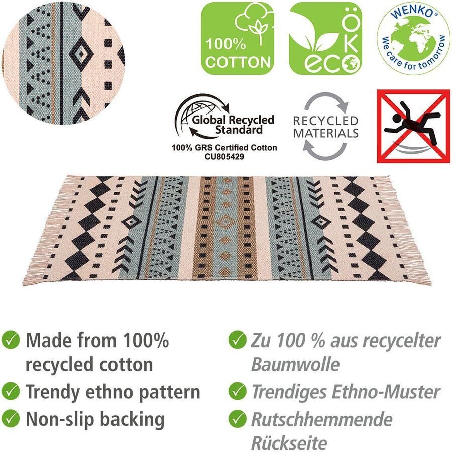 Wenko Badmat BERE BxL: 50 x 80 cm (1 stuk)