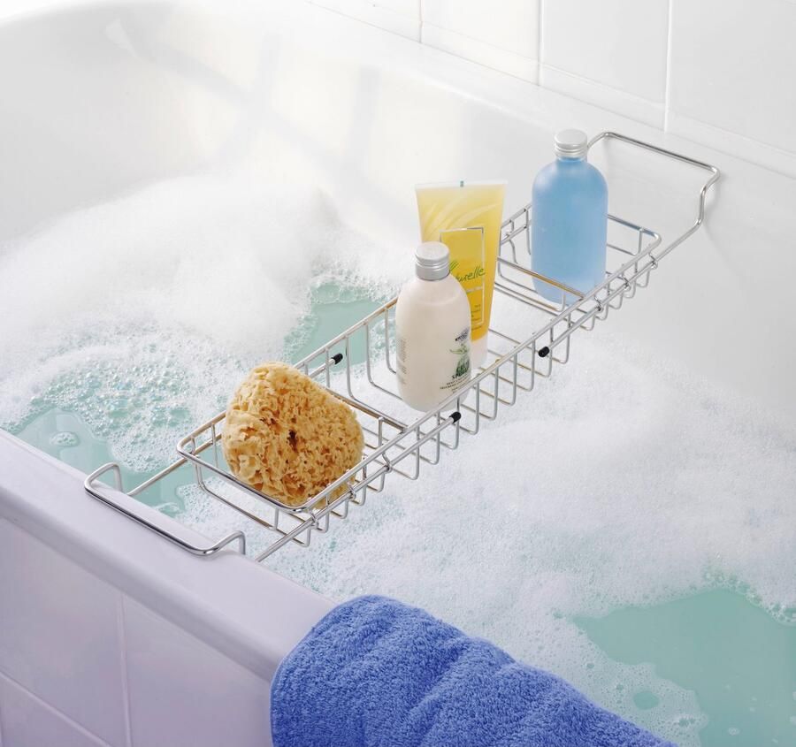 Wenko Badrekje Telescopische brug uittrekbaar van 58 tot 92 cm