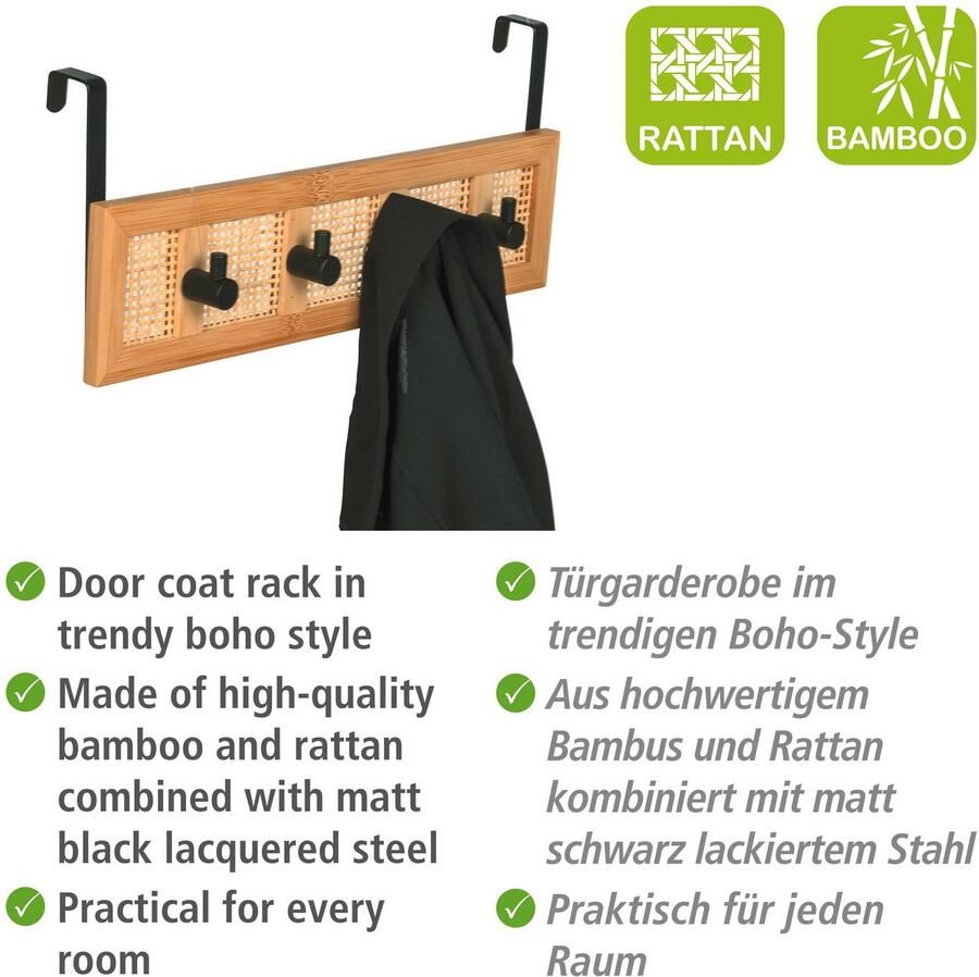 Wenko Deurkapstok Allegre met 4 haken