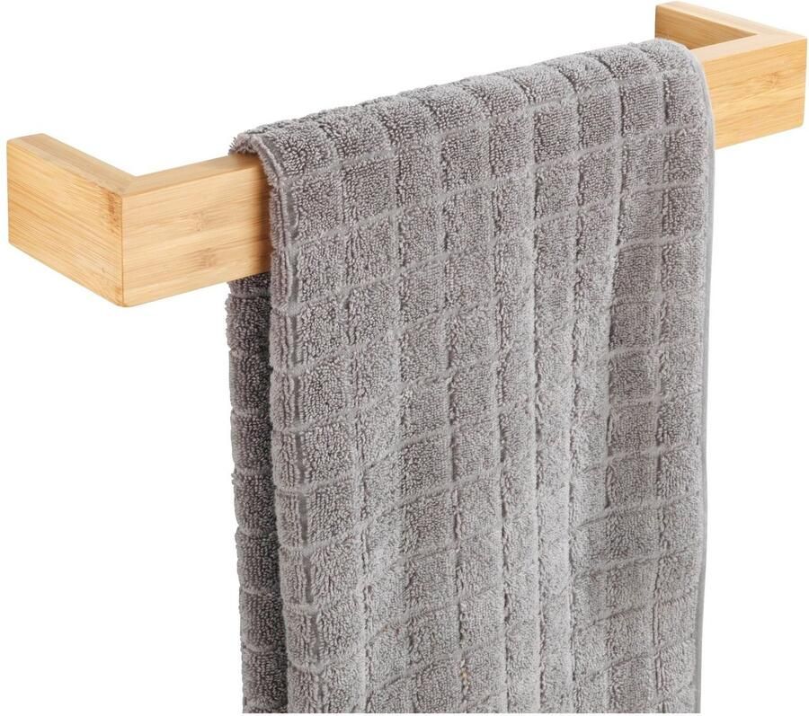 Wenko Handdoekhouder Bamboe 40 cm Handdoekhouder