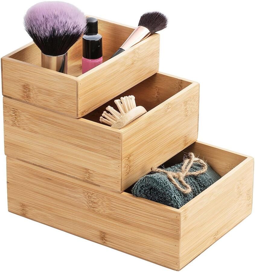 Wenko Opbergbox Terra (set 2 stuks)