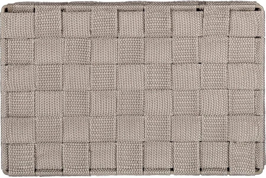 Wenko ADRIA GRIJS organizer met deksel badkamercontainer