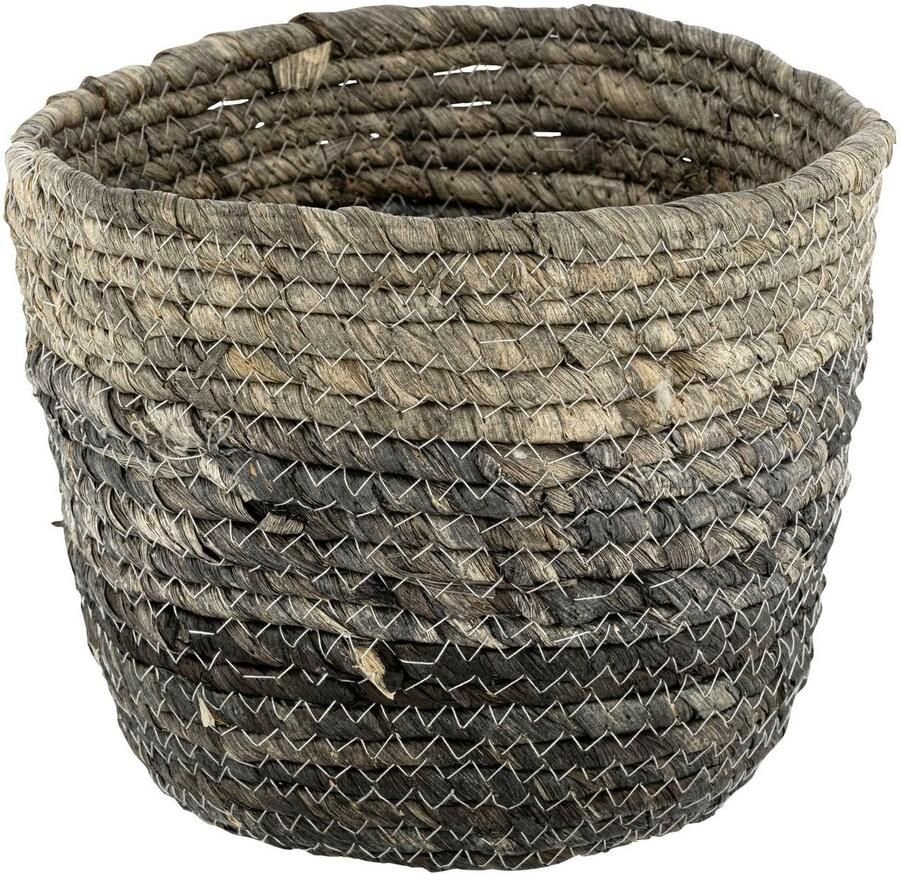 Wenko Opbergmand Coppitella Blauw uit gevlochten zeegras