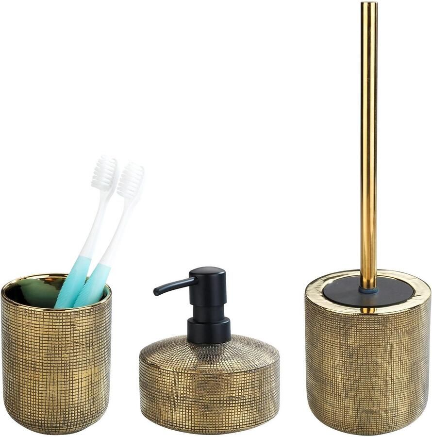 Wenko Set badkameraccessoires Rivara (set 3-delig)