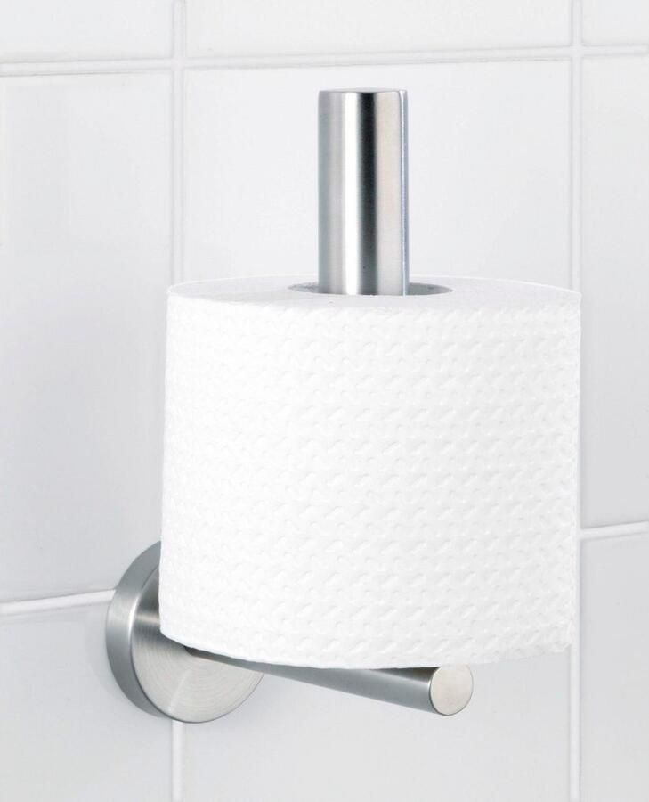 Wenko Toilet-voorraadrollenhouder Bosio Edelstaal roestvrij