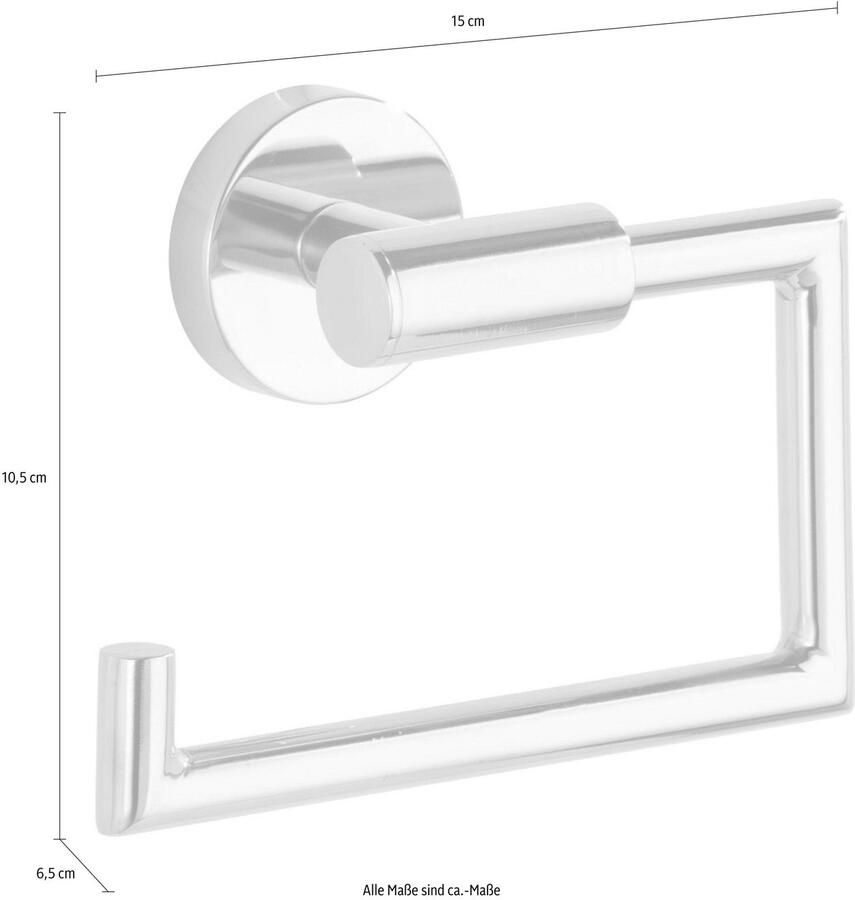 Wenko Toiletrolhouder Bosio zonder deksel