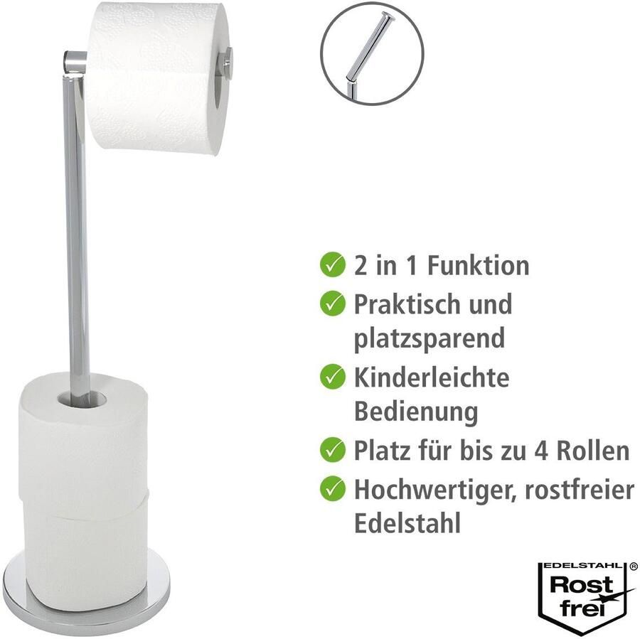 Wenko Toiletrolhouder staand